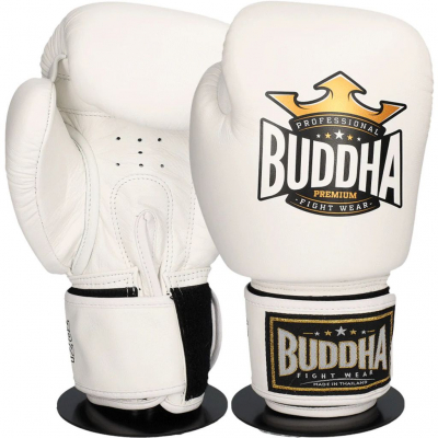 Buddha Thailand Boxing Glove Blanc