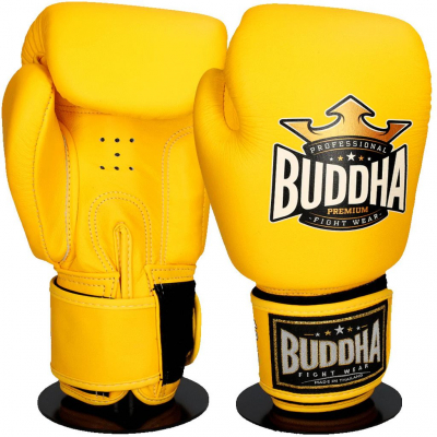 Buddha Thailand Boxing Glove Amarelo