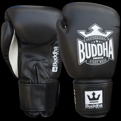 Buddha Top Colors Boxing Gloves Fekete-Fehèr