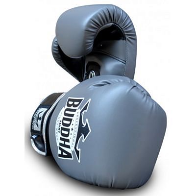 Buddha Guantes Boxeo Top Fight Gris-Plata