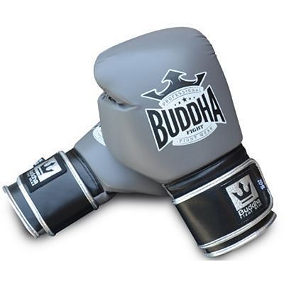 Buddha Top Fight Boxing Gloves Cinza-Prateado