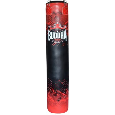 Buddha Top Premium Punching Bag 1.80m (EMPTY) Negro-Rojo