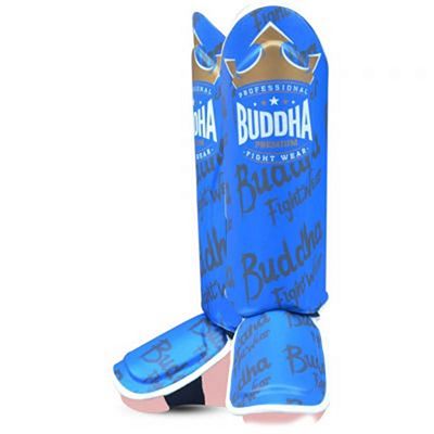 Buddha Top Premium Shinguards Bleu