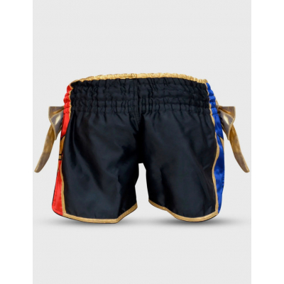 Buddha Traditional Muay Thai Shorts Thailand Nero-Oro
