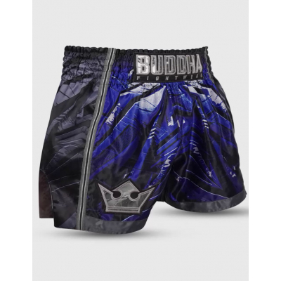 Buddha Urban Muay Thai Shorts Svart-Blå