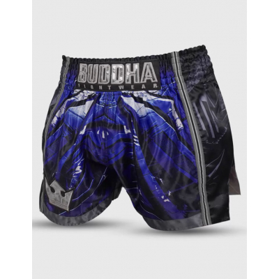 Buddha Urban Muay Thai Shorts Svart-Blå