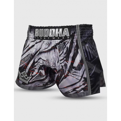 Buddha Urban Muay Thai Shorts Svart-Grå