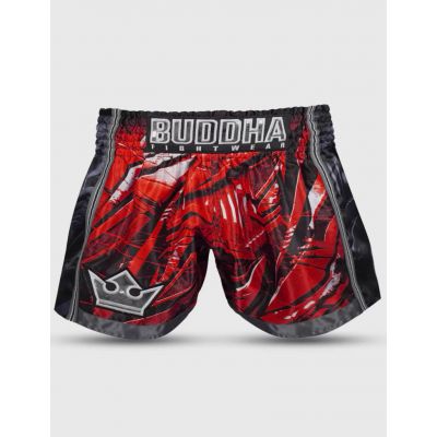Buddha Urban Muay Thai Shorts Svart-Röd