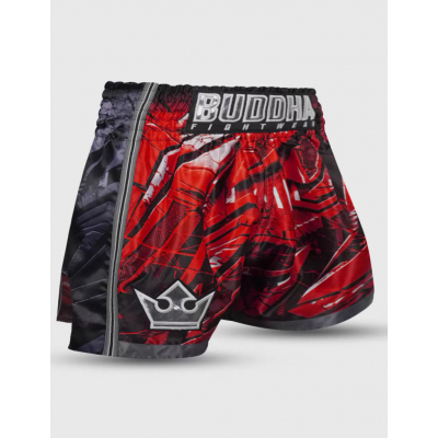 Buddha Urban Muay Thai Shorts Svart-Röd
