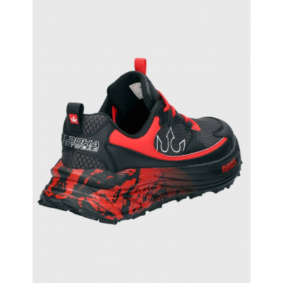 Buddha Urban Shoes Preto-Vermelho
