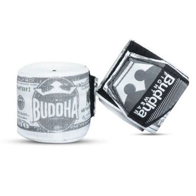 Buddha Vendas De Boxeo Semi Elasticas Dollar 4.5m Blanco