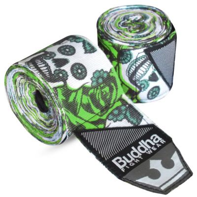 Buddha Vendas De Boxeo Semi Elasticas Mexican 4.5cm Grün