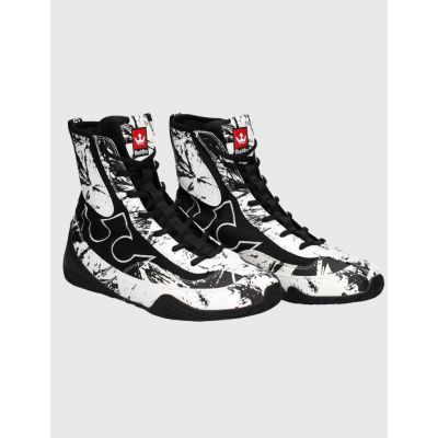 Buddha Vortex Boxing Shoes Vit-Svart