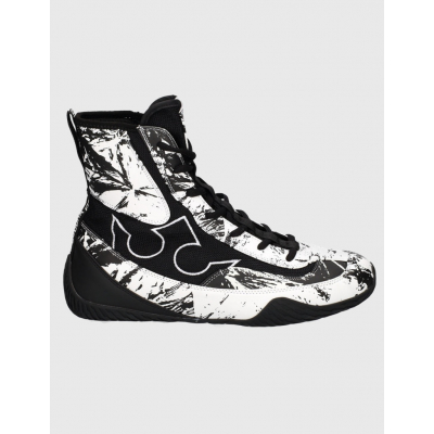 Buddha Vortex Boxing Shoes Vit-Svart