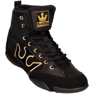 Buddha Zapatos De Boxeo Buddha Epic Negro-Oro