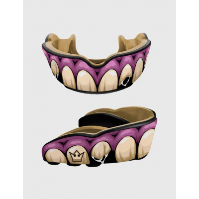 Buddha Zombie Mouthguard Rose-Blanc