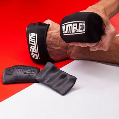 Bumped Pro Knuckle Guards Slip-On Preto