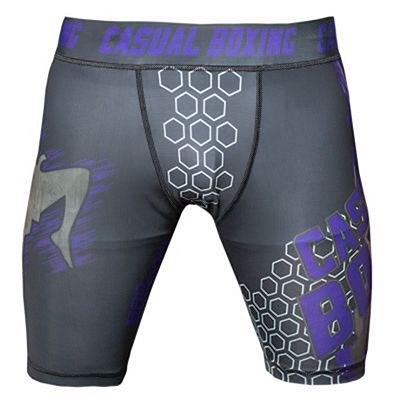 Casual Boxing Bad Shadow Short Compressor Fekete-Kék