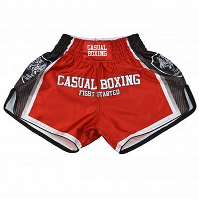 Casual Boxing Kick Shorts Fight Piros-Fekete