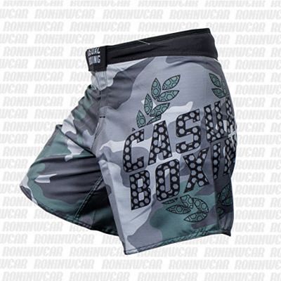 Casual Boxing Train Hard Fight Shorts Camo