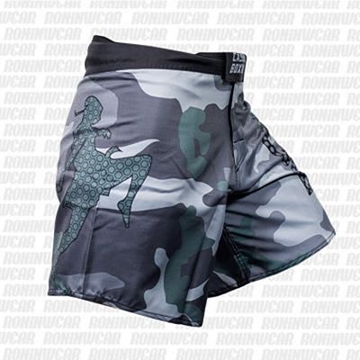 Casual Boxing Train Hard Fight Shorts Camo