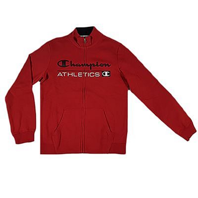 Champion Zip Tracksuit Rosso-Nero