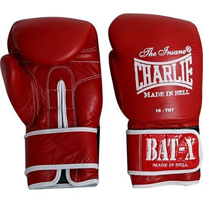 Charlie Boxing Bat X Boxing Gloves Rojo