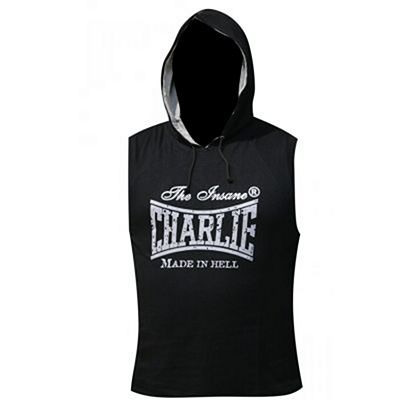 Charlie Boxing Camiseta Capucha Fray Charlie Negro