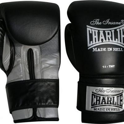 Charlie Boxing Gel Boxing Gloves Fekete