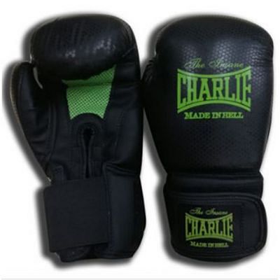 Charlie Boxing Guantes Boxeo MK-2 Schwarz-Grün