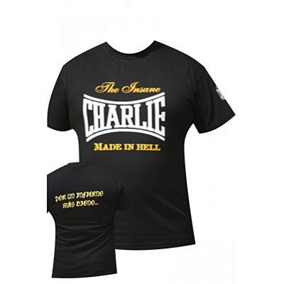 Charlie Boxing Camiseta Inferno Negro