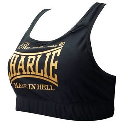 Charlie Boxing Ladies Top Schwarz