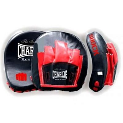 Charlie Boxing Maoplas Mini Speed Shock Par Preto-Vermelho