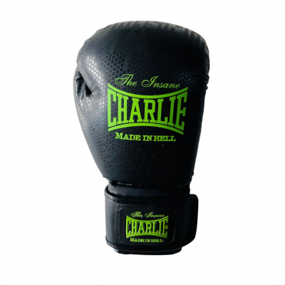 Gants de Boxe Charlie Boxing MK-2 Noir-Vert