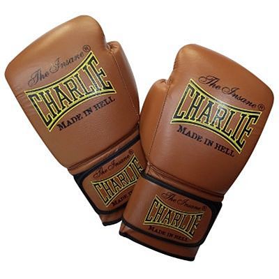 Charlie Boxing Vintage Gloves Brun