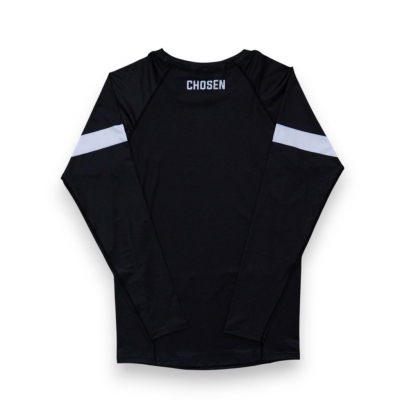 Chosen Basico V2 Rashguard L/S Negro-Blanco