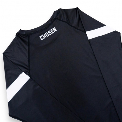 Chosen Basico V2 Rashguard L/S Negro-Blanco