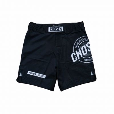 Chosen Coordinates Nogi Fight Shorts Schwarz