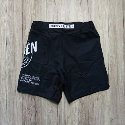 Chosen Coordinates Nogi Fight Shorts Schwarz