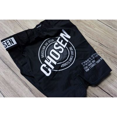 Chosen Coordinates Nogi Fight Shorts Schwarz