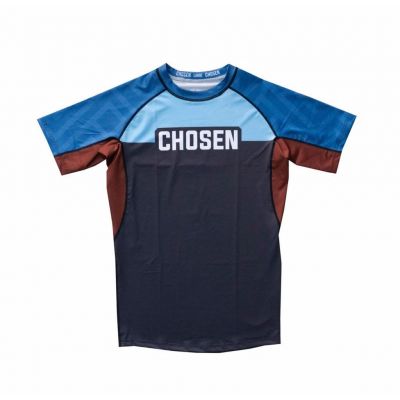 Chosen Earth V1 Rashguard Hellblau-Schwarz