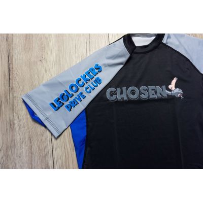 Chosen Leglockers Club Rashguard Schwarz-Grau