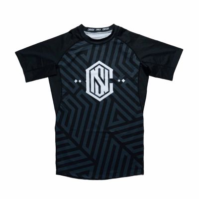 Chosen Monogram Rashguard Schwarz-Grau