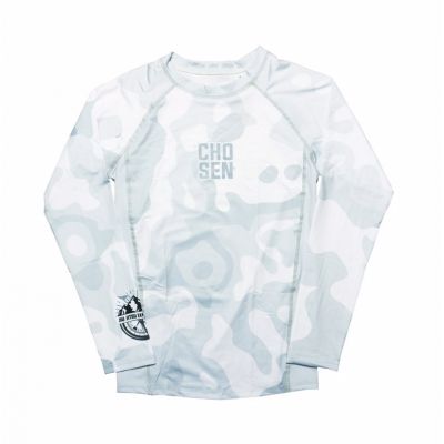 Chosen Summit Rashguard Blanc