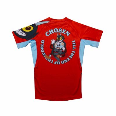 Chosen Till The End Rashguard Rojo