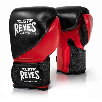 Cleto Reyes Hight Precision Boxing Glove Black-Red