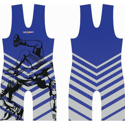 Combat Sport Stripes Purple-Blue