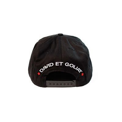 David Et Goliat BJJ Snapback Gorra Negro