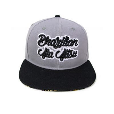 David Et Goliat Brazilian Jiu Jitsu Snapback Noir-Gris