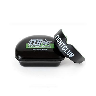 David Et Goliat FightClub Mouthguard Negro-Verde